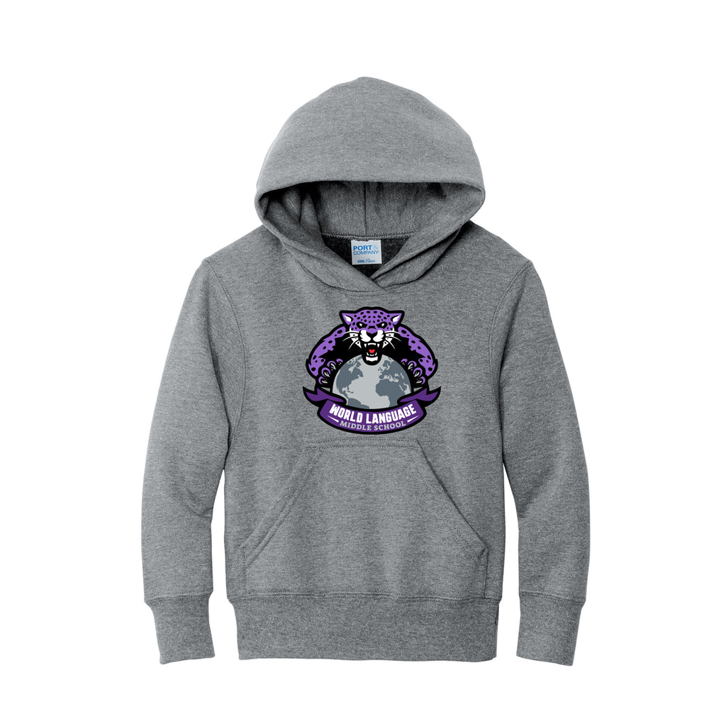 WLMS - Port & Co™ YOUTH Essential Fleece Pullover Hooded Sweatshirt