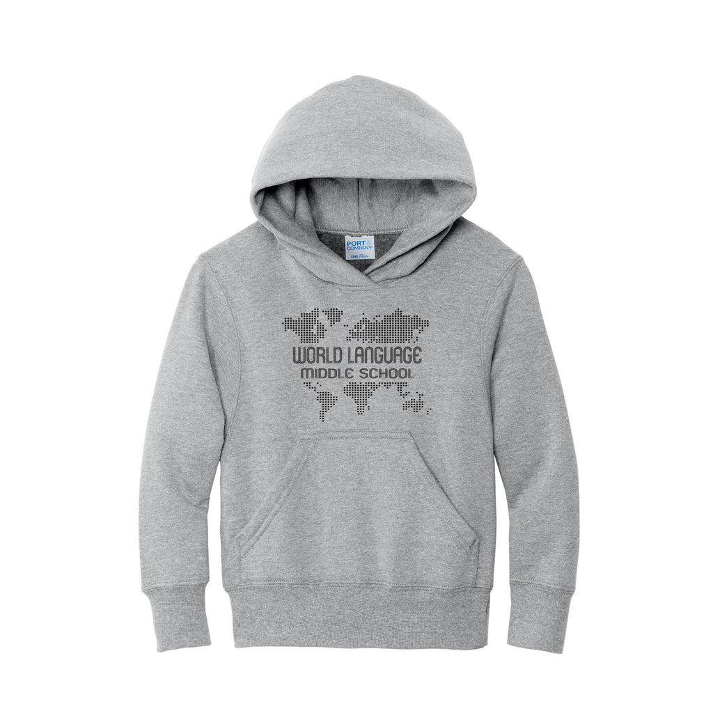 WLMS - Port & Co™ YOUTH Essential Fleece Pullover Hooded Sweatshirt