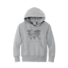 WLMS - Port & Co™ YOUTH Essential Fleece Pullover Hooded Sweatshirt
