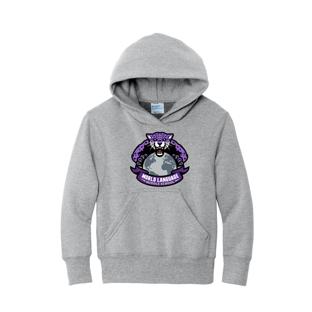 WLMS - Port & Co™ YOUTH Essential Fleece Pullover Hooded Sweatshirt