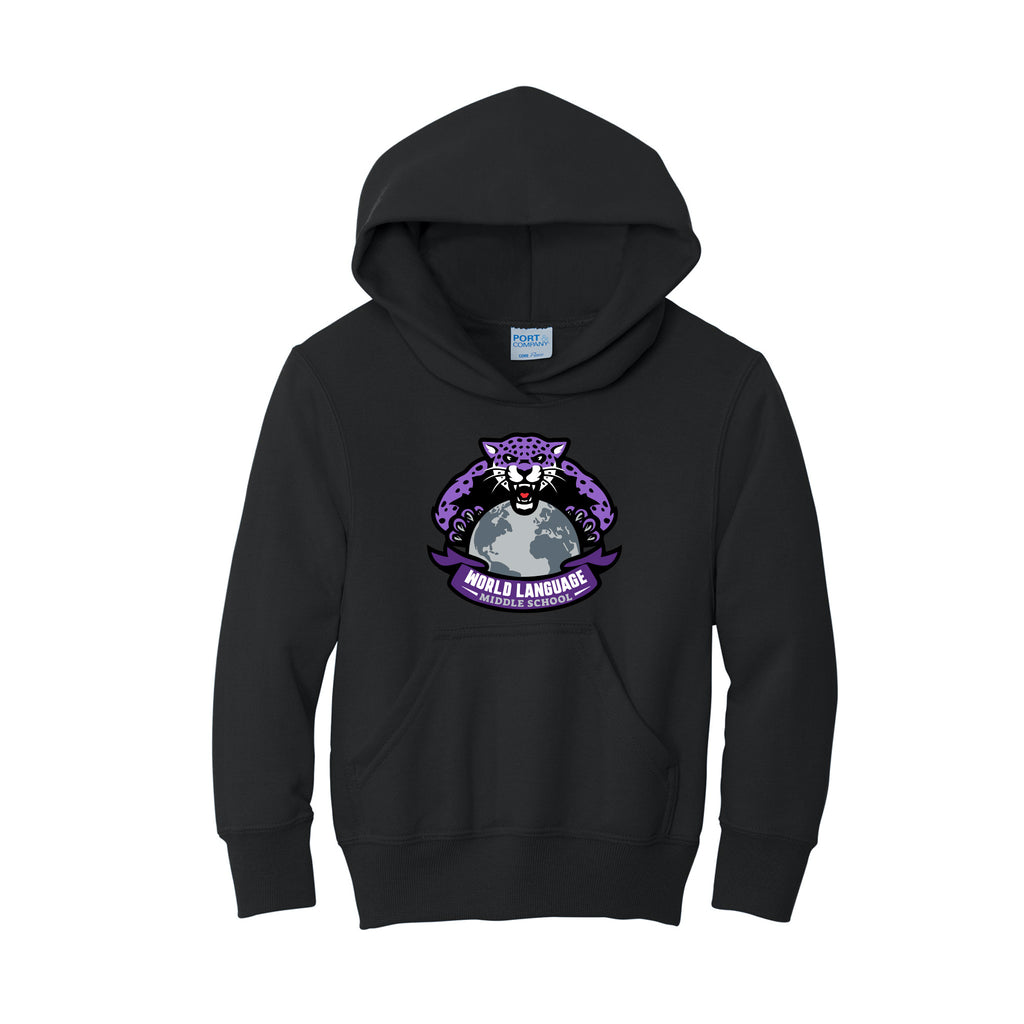 WLMS - Port & Co™ YOUTH Essential Fleece Pullover Hooded Sweatshirt