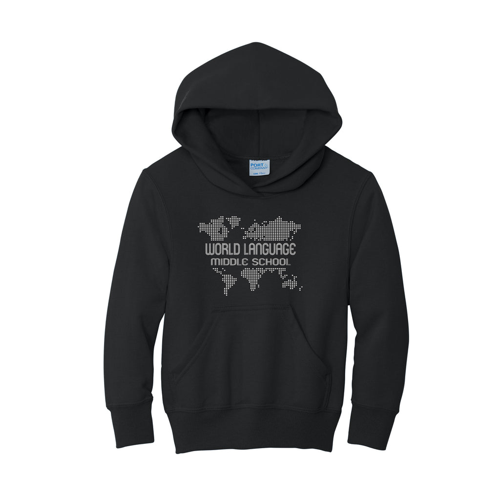 WLMS - Port & Co™ YOUTH Essential Fleece Pullover Hooded Sweatshirt