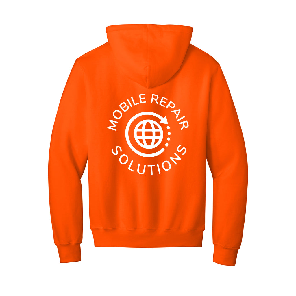 Mobile Repair Solutions - Port & Co® Essential Fleece Pullover Hooded Sweatshirt