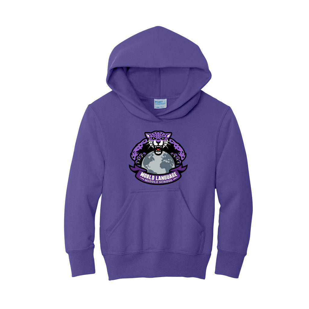 WLMS - Port & Co™ YOUTH Essential Fleece Pullover Hooded Sweatshirt