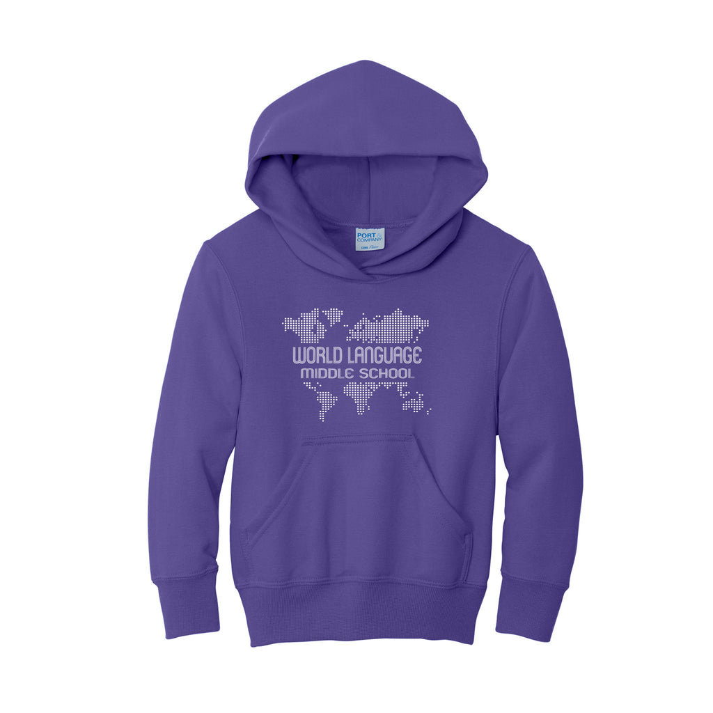 WLMS - Port & Co™ YOUTH Essential Fleece Pullover Hooded Sweatshirt
