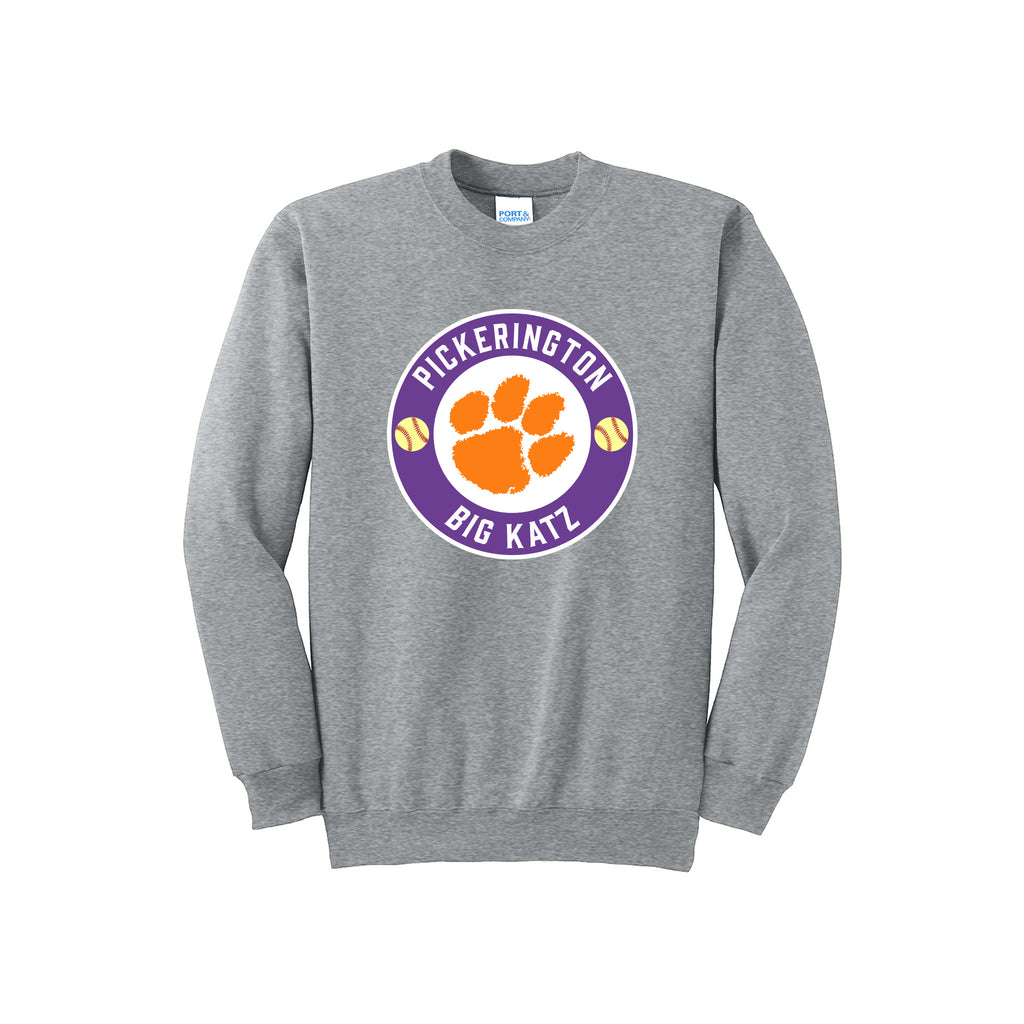 Big Katz Softball - Port & Company® Tall Essential Fleece Crewneck Sweatshirt
