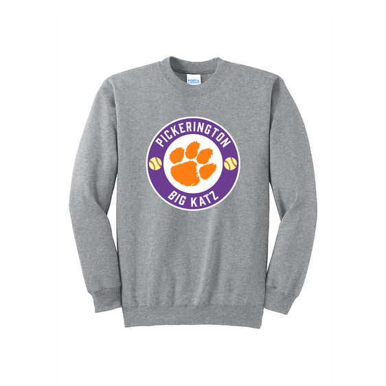 Big Katz Softball - Port & Company® Tall Essential Fleece Crewneck Sweatshirt