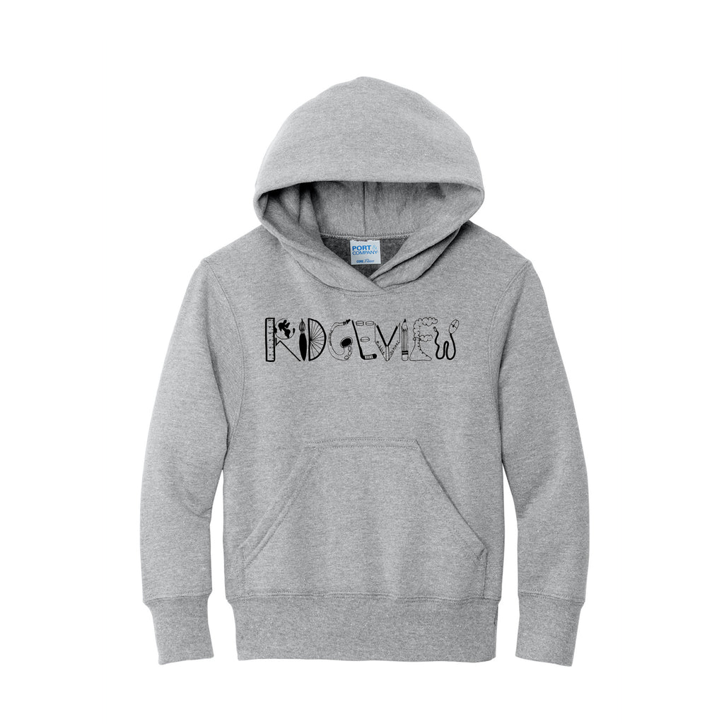 Ridgeview Middle School - Port & Co™ Youth Core Fleece Pullover Hooded Sweatshirt