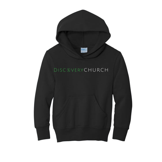 Discovery Church - Port & Company® Youth Core Fleece Pullover Hooded Sweatshirt