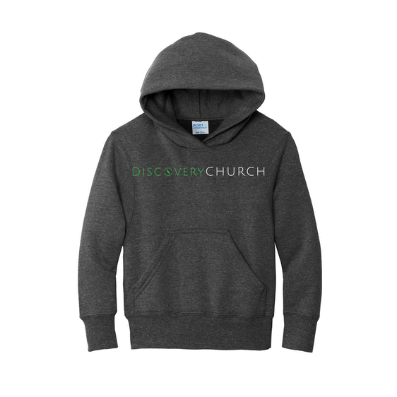 Discovery Church - Port & Company® Youth Core Fleece Pullover Hooded Sweatshirt