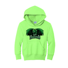 WT Dragons - Port & Company® Youth Core Fleece Pullover Hooded Sweatshirt