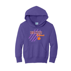 Big Katz Softball - Port & Company® Youth Core Fleece Pullover Hooded Sweatshirt