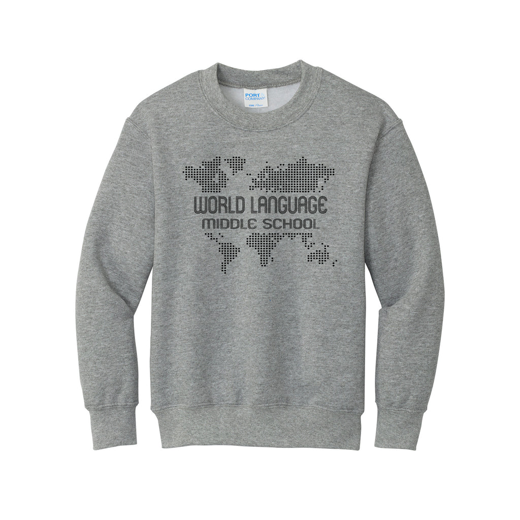 WLMS - Port & Co™ YOUTH Core Fleece Crewneck Sweatshirt