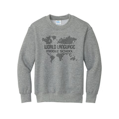 WLMS - Port & Co™ YOUTH Core Fleece Crewneck Sweatshirt