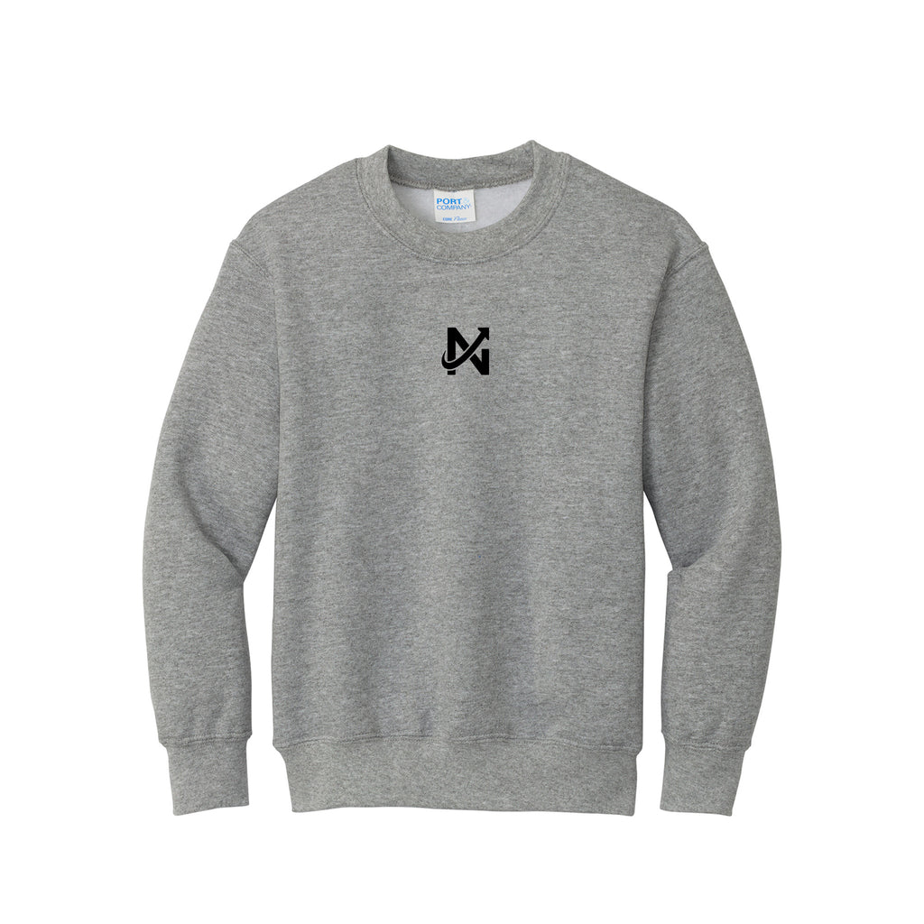 New Way - Port & Co™ Youth Core Fleece Crewneck Sweatshirt