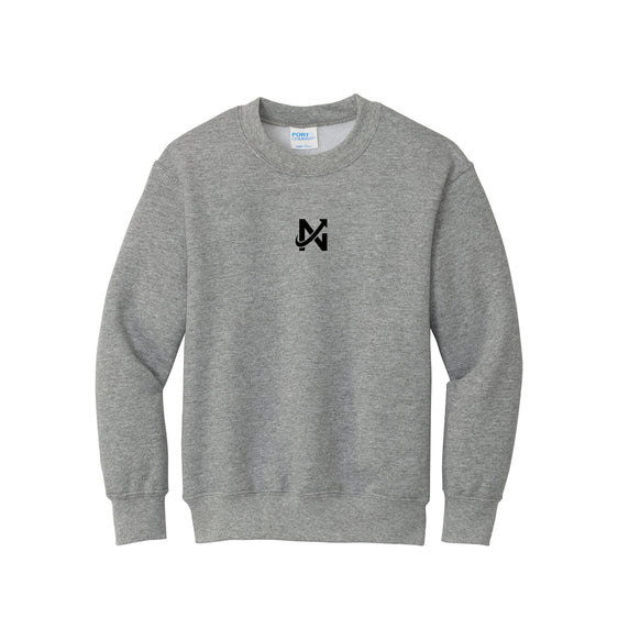 New Way - Port & Co™ Youth Core Fleece Crewneck Sweatshirt