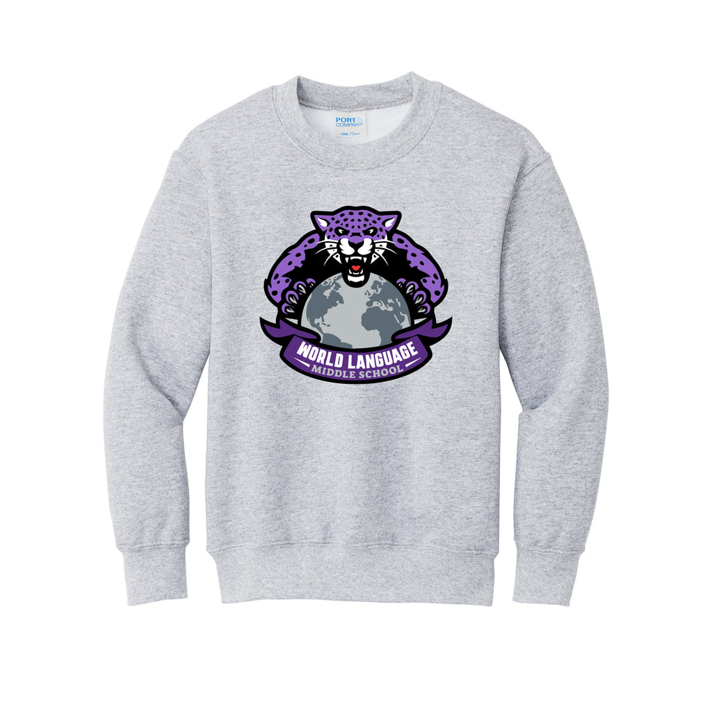 WLMS - Port & Co™ YOUTH Core Fleece Crewneck Sweatshirt