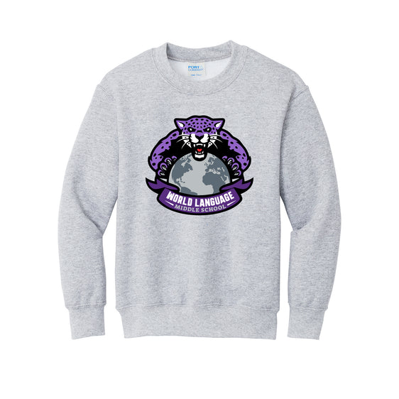 WLMS - Port & Co™ YOUTH Core Fleece Crewneck Sweatshirt