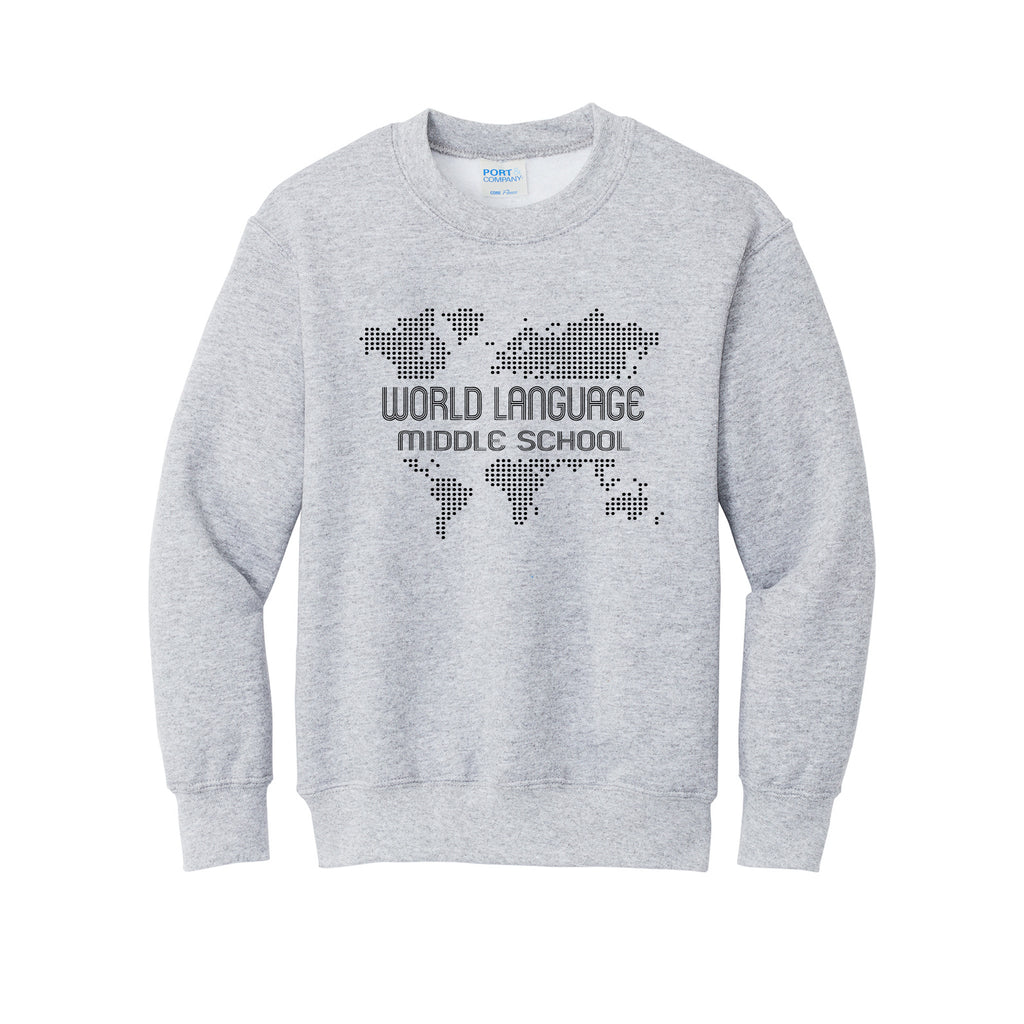 WLMS - Port & Co™ YOUTH Core Fleece Crewneck Sweatshirt
