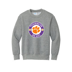 Big Katz Softball - Port & Company® Youth Core Fleece Crewneck Sweatshirt