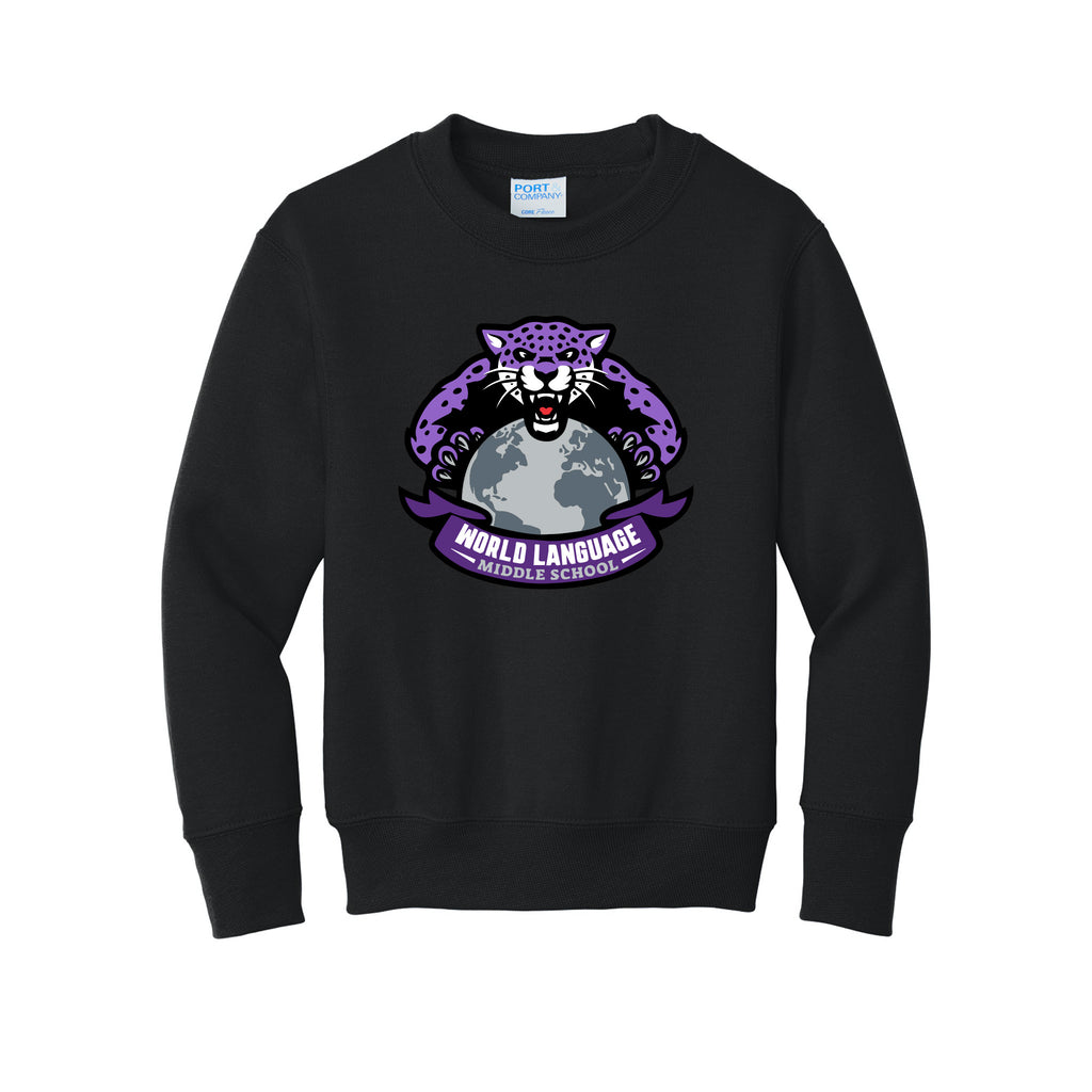 WLMS - Port & Co™ YOUTH Core Fleece Crewneck Sweatshirt