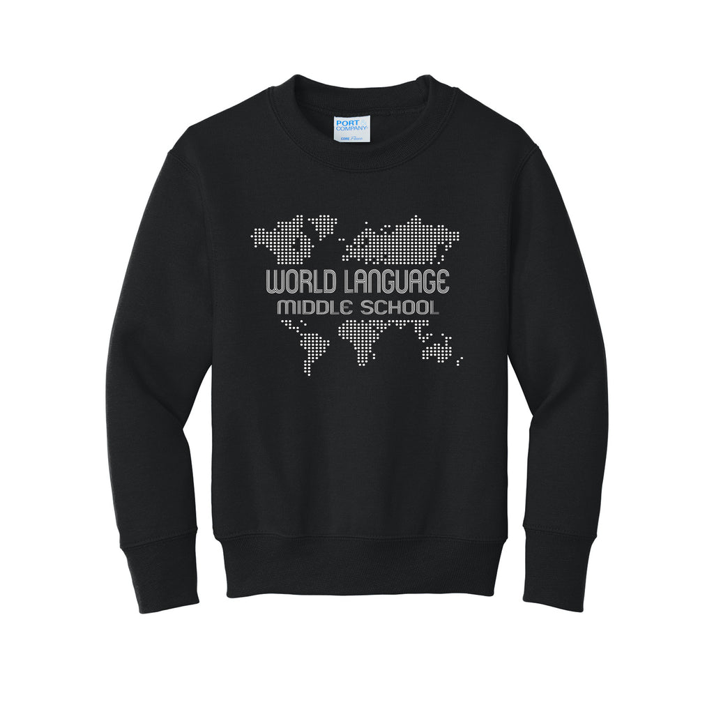 WLMS - Port & Co™ YOUTH Core Fleece Crewneck Sweatshirt