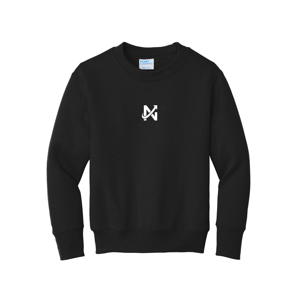 New Way - Port & Co™ Youth Core Fleece Crewneck Sweatshirt