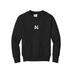New Way - Port & Co™ Youth Core Fleece Crewneck Sweatshirt
