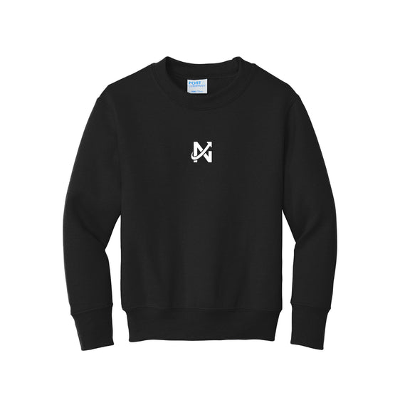 New Way - Port & Co™ Youth Core Fleece Crewneck Sweatshirt