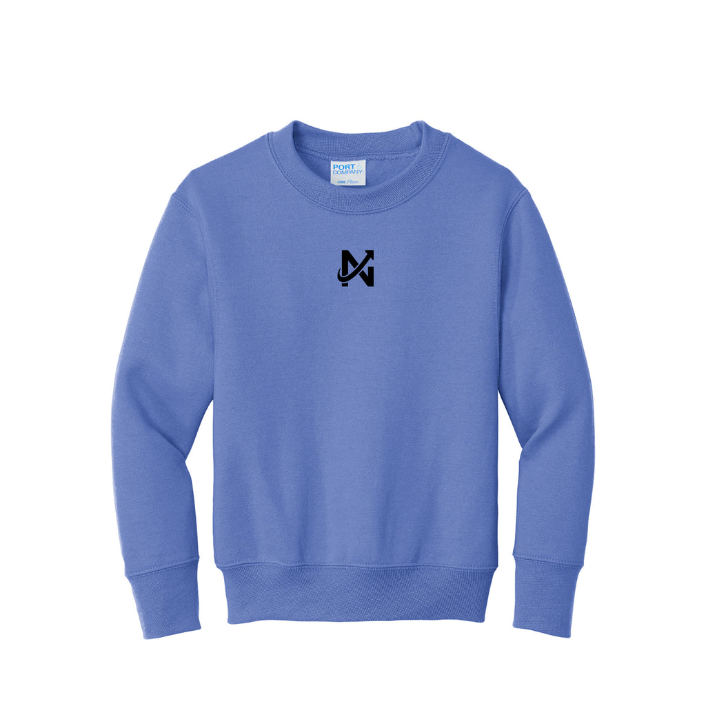 New Way - Port & Co™ Youth Core Fleece Crewneck Sweatshirt