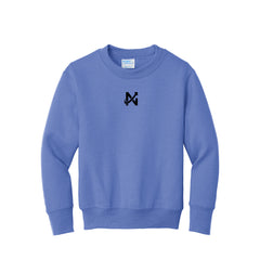 New Way - Port & Co™ Youth Core Fleece Crewneck Sweatshirt