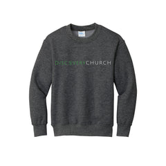 Discovery Church - Port & Company® Youth Core Fleece Crewneck Sweatshirt