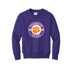 Big Katz Softball - Port & Company® Youth Core Fleece Crewneck Sweatshirt