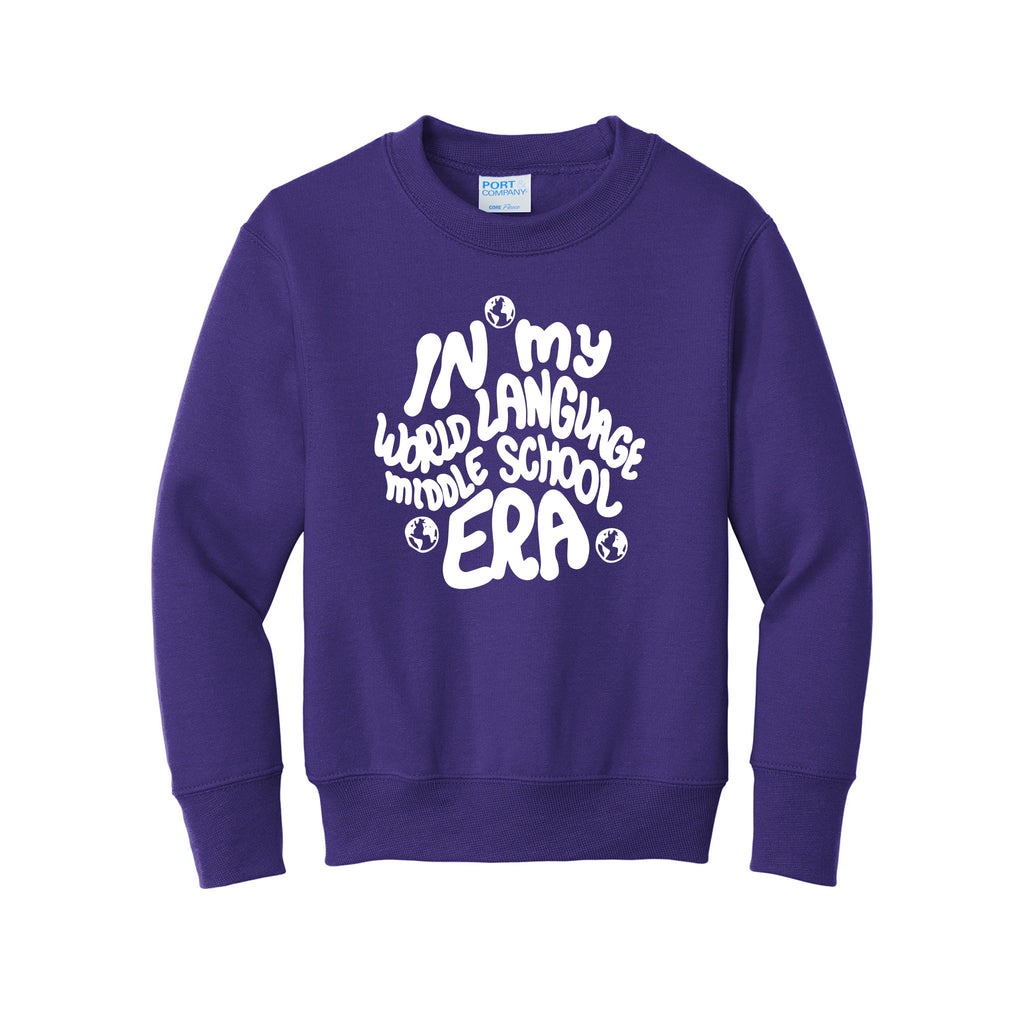WLMS - Port & Co™ YOUTH Core Fleece Crewneck Sweatshirt
