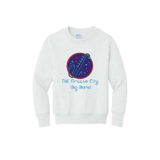 Groove City Band - Port & Company® Youth Core Fleece Crewneck Sweatshirt