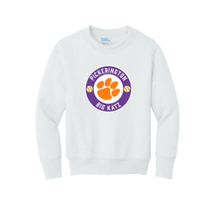 Big Katz Softball - Port & Company® Youth Core Fleece Crewneck Sweatshirt