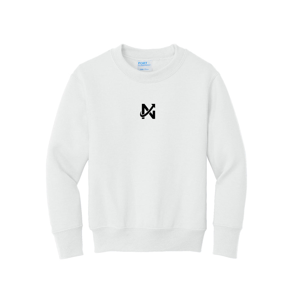 New Way - Port & Co™ Youth Core Fleece Crewneck Sweatshirt