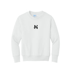 New Way - Port & Co™ Youth Core Fleece Crewneck Sweatshirt