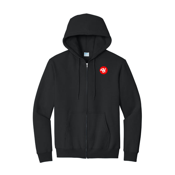 Hometeam Properties - Port & Company® Essential Fleece Full-Zip Hooded Sweatshirt