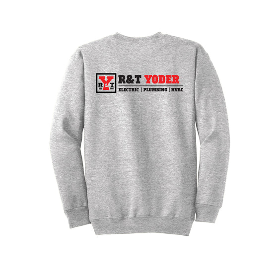 R&T Yoder Electric - Port & Company® Essential Fleece Crewneck Sweatshirt