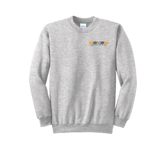 Jay-Car Construction - Port & Company® Essential Fleece Crewneck Sweatshirt LEFT CHEST