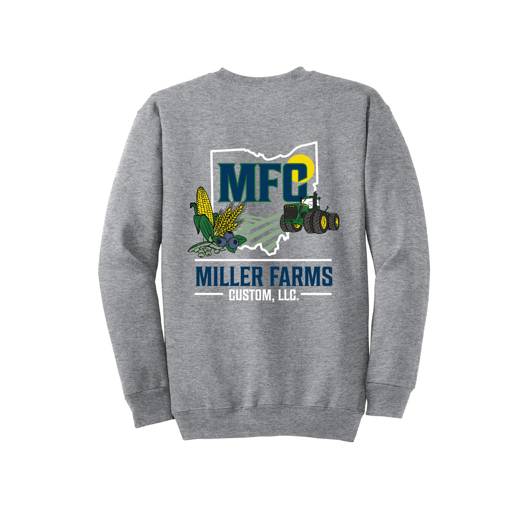 Miller Farms - Port & Company® Essential Fleece Crewneck Sweatshirt