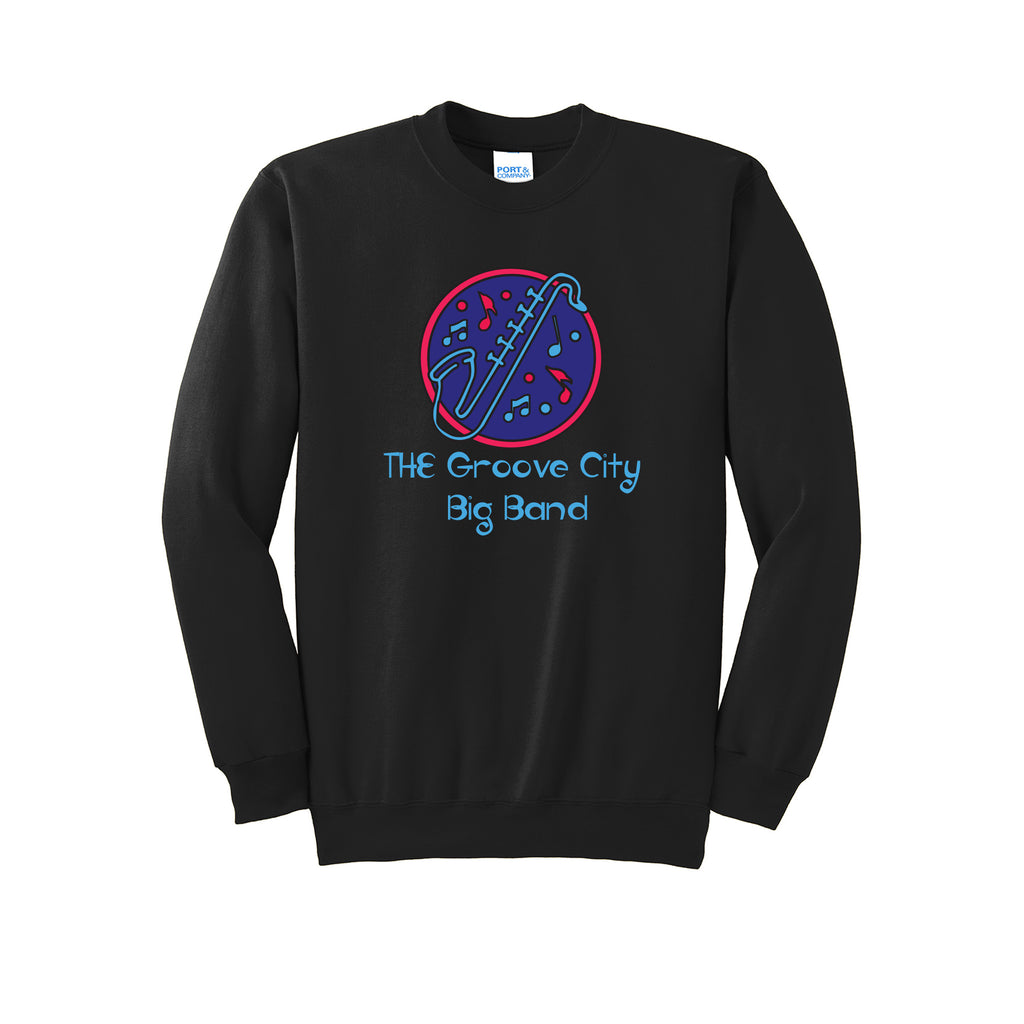 Groove City Band - Port & Company® Essential Fleece Crewneck Sweatshirt
