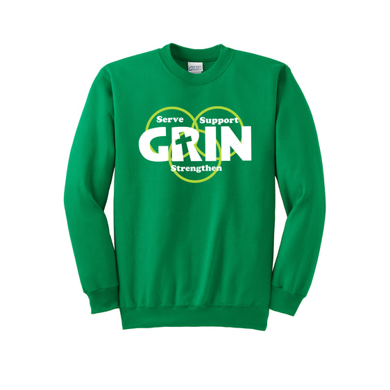 GRIN - Port & Company® Essential Fleece Crewneck Sweatshirt