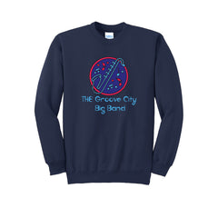 Groove City Band - Port & Company® Essential Fleece Crewneck Sweatshirt
