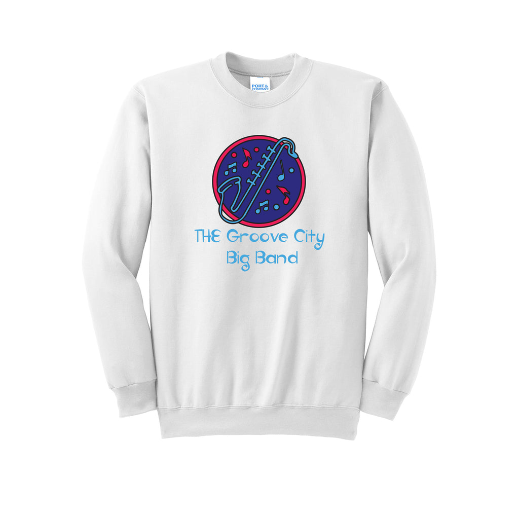 Groove City Band - Port & Company® Essential Fleece Crewneck Sweatshirt