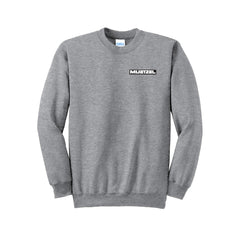 Muetzel - Port & Company® Essential Fleece Crewneck Sweatshirt FRONT ONLY