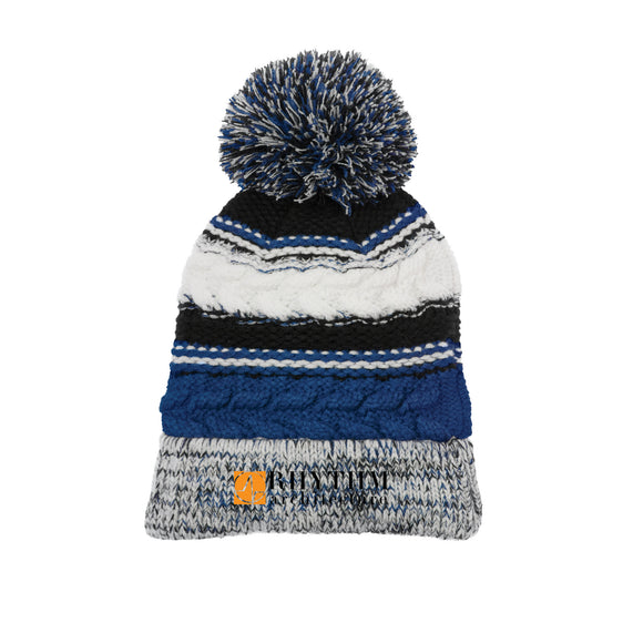 Rhythm Architecture - Sport-Tek® Pom Pom Team Beanie