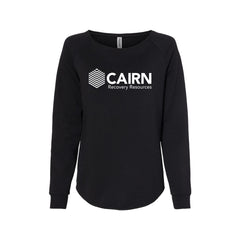 Cairn Recovery Resources - Independent Trading Co. - Women's California Wave Wash Crewneck Sweatshirt