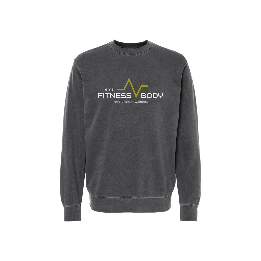EMS Fitness - Independent Trading Co. - Midweight Pigment-Dyed Crewneck Sweatshirt
